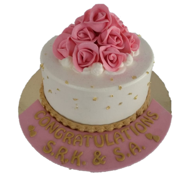 Simple Engagement Cakes online delivery in Noida, Delhi, NCR,
                    Gurgaon